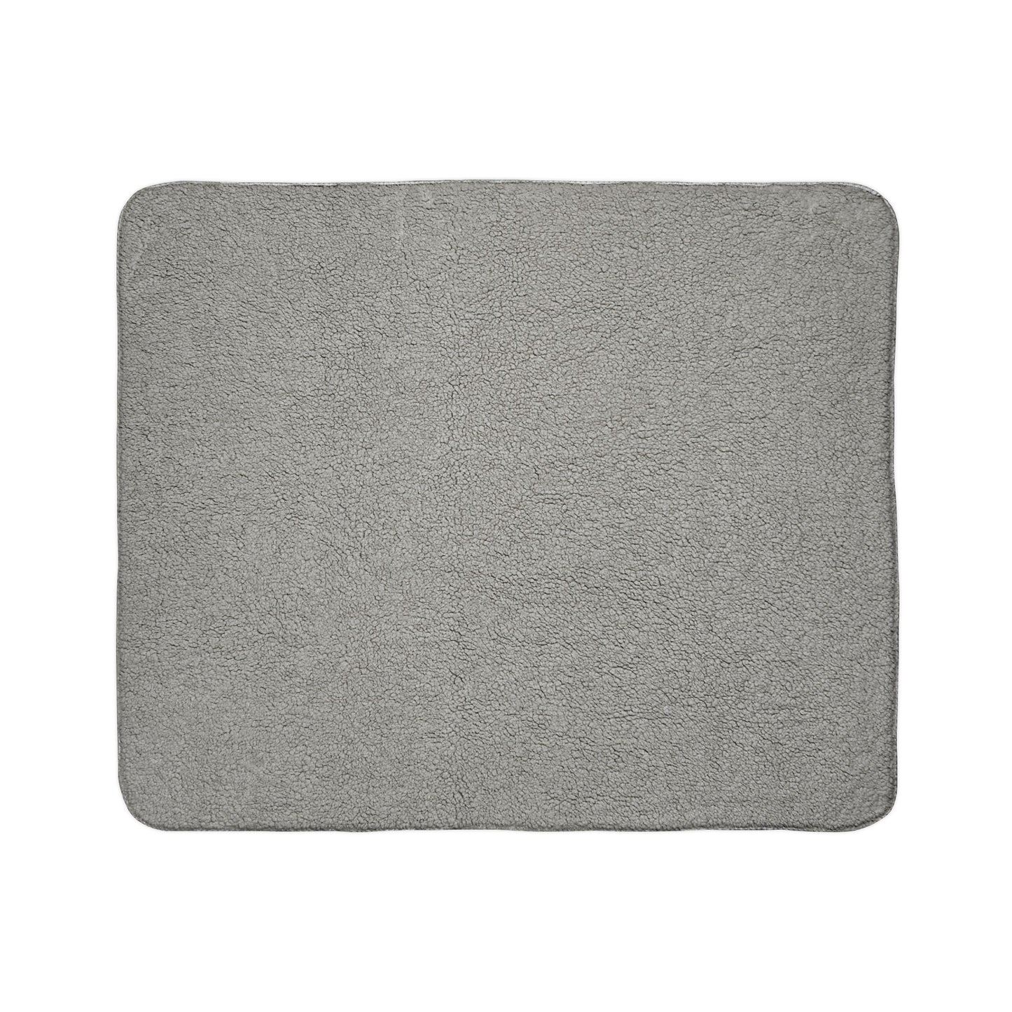Sherpa Blanket - Winter Journey Home, Fashion Girl on Bike Design