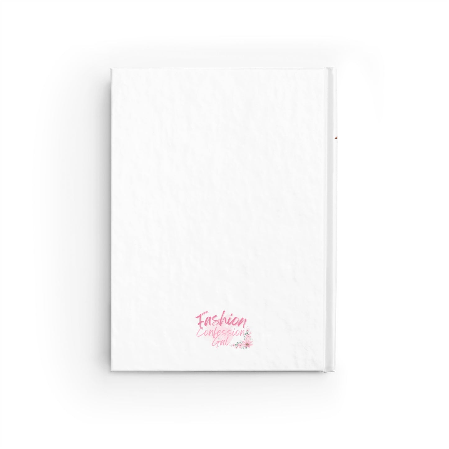 Sketchbook- Dancing Fashion Girl in Jeans and Jean Jacket, Blank Pages, Hardcover
